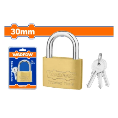 WADFOW WPD1430  30 mm قفل نحاس Brass padlock