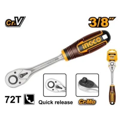 INGCO HRTH0838 مسكة طقطاق "3/8 Ratchet wrench