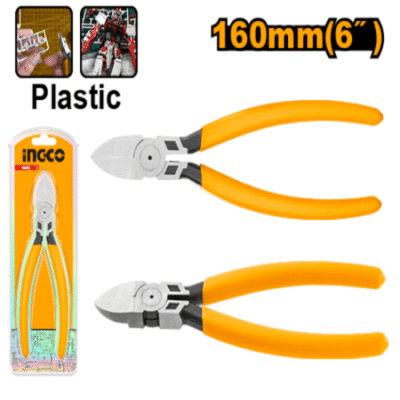 INGCO HDCP38160 6" قطاعة بلاستك صناعية Plastic Cutting Pliers
