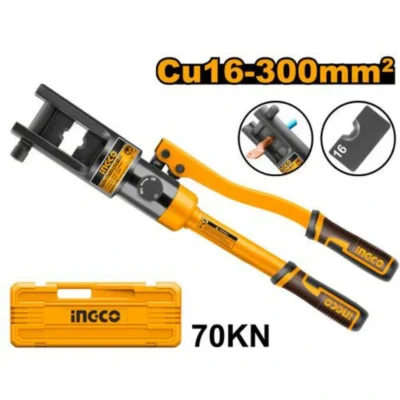 INGCO HHCT01240  70 KN(16-240MM²) مكبس كوسات هيدروليك Hydraulic Crimping Tool