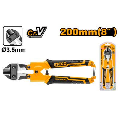 INGCO HMBC0808 مقطع حديد صناعي "8 Mini Bolt Cutter Industrial