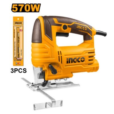 INGCO JS57028 570 W خراقة حديد وخشب Jigsaw 4-Step Pendulum Function