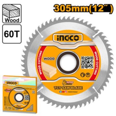 INGCO TSB130523 305mm 60T for BM2S24007,BMIS16002 ديسك قص خشب TCT Saw Blade