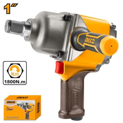 INGCO AIW11223 1" 1800NM فرد شد عزق هوا Air Impact Wrench