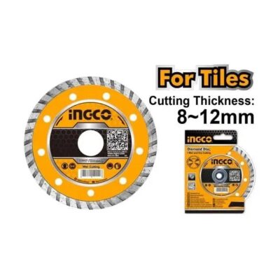 INGCO DMD031802HT 180MM (BW 8MM) ديسك الماس  Turbo Ultrathin Diamond Disc Wet