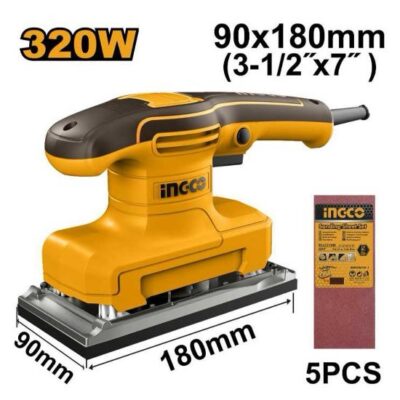 INGCO FS3216 320W 90 X 180MM حفافة صناعية  Electric Finishing sander