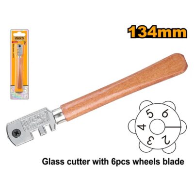 INGCO HGCT02 الماسة قص زجاج Wheel Glass Cutter