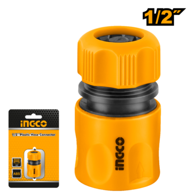 INGCO HHCS01122 1/2" وصلة ركور نبريج Plastic Hose Connector
