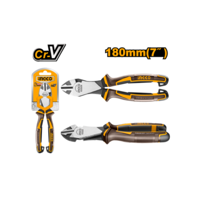 INGCO HHDCP28188 7" قطاعة عنق طويل صناعية Heavy-duty diagonal cutting pliers