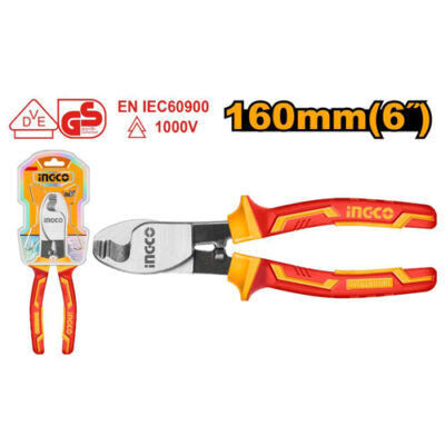 INGCO HICCB28160 6" (200MM) مقطع كابلات معزول صناعي Insulated Cable Cutter