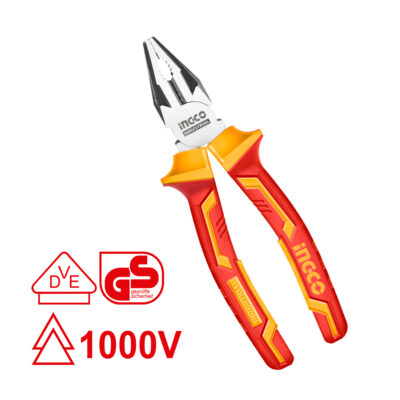 INGCO HICP28208 8" 1000 V بانسة معزولة صناعية Insulated Combination Pliers