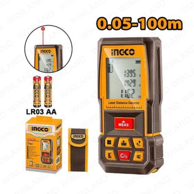 INGCO HLDD1008 0.05-100M متر ليزر ديجيتال Laser distance detector