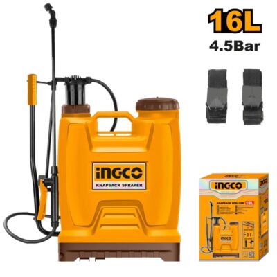 INGCO HSPP41602 16L 4.5BAR مرشة مبيدات على الضهر Manual Knapsack Garden Disinfectant Sprayer Backpack Sprayer