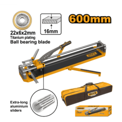INGCO HTC04602 60 CM مقص بلاط مع ركائز صناعي Industrial Tile Cutter