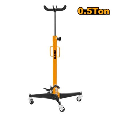 INGCO HTJ0501 0.5TON عفريت هيدروليك لرفع مولدات وفيتاس السيارات Heavy Duty Industrial Telescopic Transmission Jack