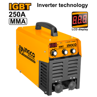 INGCO ING-MMA2508 250A مكنة لحام انفرتر صناعية INVERTER MMA WELDING MACHINE
