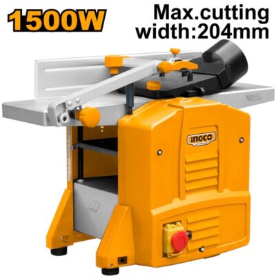 INGCO JAP15001 1500 W فارة سماكة خشب ميلتين مع زاوية Wood Jointer and Planer