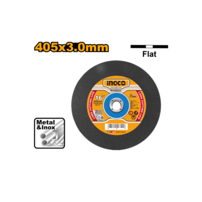INGCO MCD304051 405X3.0MM ديسك قص حديد Abrasive Metal Cutting Disc