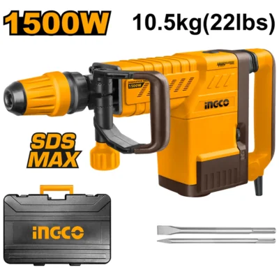 INGCO PDB15006 1500W SDS MAX كومبرسور تكسير Demolition Breaker / Hammer