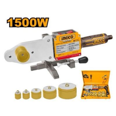 INGCO PTWT215002 6 PCS 1500W SOCKETS PPR مكنة تلحيم قساطل Plastic Tube Welding Tool Fusion Machine