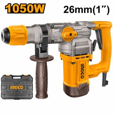 INGCO RH10506 1050W 26MM SDS PLUS كومبرسور برم وتكسير Rotary Hammer