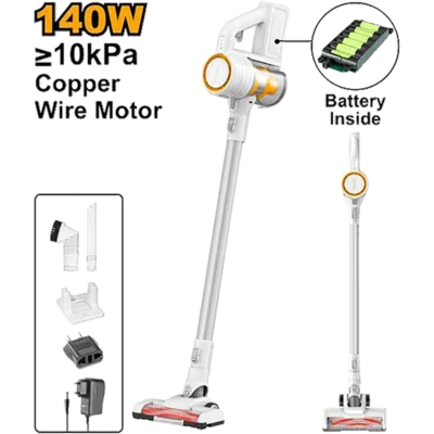INGCO VCH22111 22.2 V مكنسة فاكيوم مسكة طويلة على البطارية  Cordless vacuum cleaner
