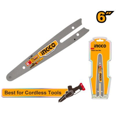 INGCO AGSB50618 6" 45 CM بلاطة منشار CHAIN SAW BAR 6 INCH (14 CM)