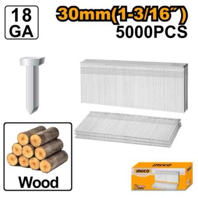 INGCO ANA18301  5000 PCS 30 MM مسمار رد كاس هوا BRAD NAIL