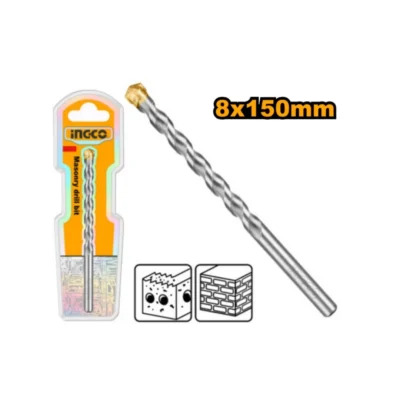 INGCO DBM2110815  8X150MM ريشة باطون و غرانيت صناعية masonry drill bit