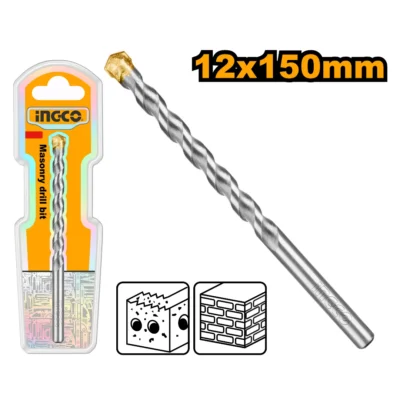 INGCO DBM2111215  12X150MM ريشة باطون و غرانيت صناعية Masonry drill bit