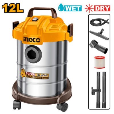 INGCO VC14122  800W 12 L مكنسة كهربائية Vacuum Cleaner