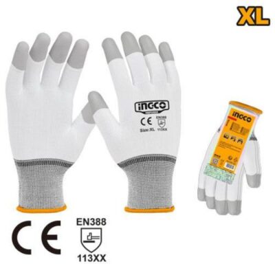INGCO HGPUG02  XL PU كفوف ملبس اطراف الاصابع Coated Precision Gloves Set