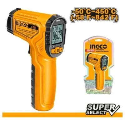INGCO HIT0155028  50°C~450°C مقياس حرارة بالاشعة تحت الحمراء Digital Infrared Thermometer