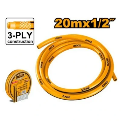 INGCO HPH2001  20M 300PSI 1/2" نبريج مياه ثلاث طبقات PVC hose