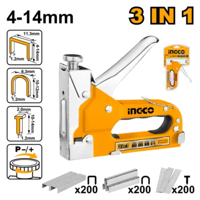 INGCO HSG1405  4-14MM 3IN1 فرد كباس Staple Gun