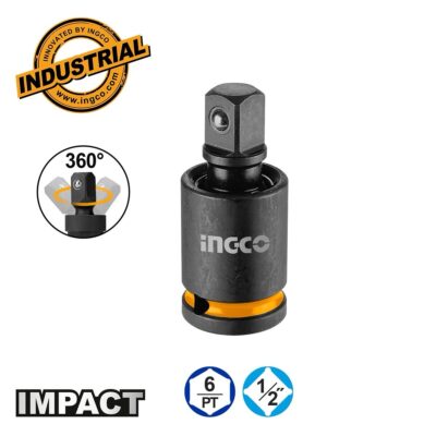 INGCO HHIUJ1202   ادبتر راس متحرك بولاد  "1/2 Impact Universal Joint