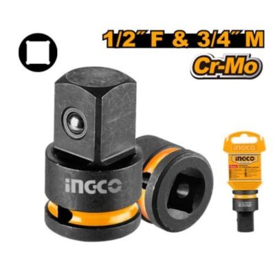 INGCO HIAD1234   ادبترتحويل بولاد 1/2 X 3/4" Impact Universal Joint