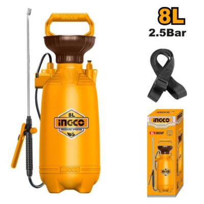 INGCO HSPP30802  8L 2.5BAR مرشة مبيدات على الكتف   PRESSURE SPRAYER