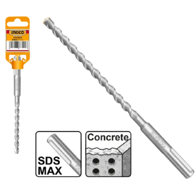 INGCO DBH1210702  7X160MM SDS PLUS ريشة كونكريت صناعية  SDS PLUS HAMMER DRILL BIT