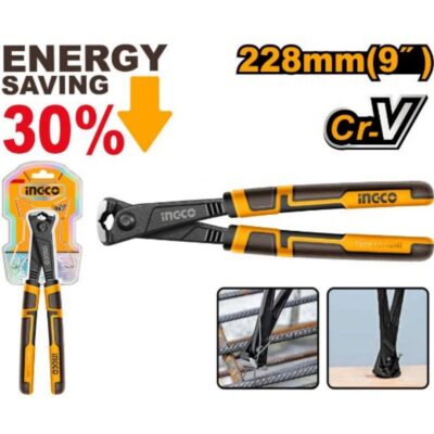 INGCO HHRP28230  9" ENERGY SAVING 30% CRV كماشة بولاد صناعية  RABBET PLIERS