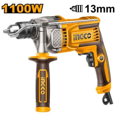 INGCO ID110028 1100W 13 mm مقدح كهربائي صناعي Impact drill