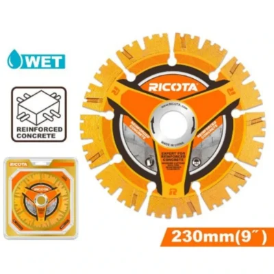 RICOTA RADDC52301 230x22.2mm ديسك قص الماس للباطون المسلح Diamond Cutting Disc Reinforced Concrete