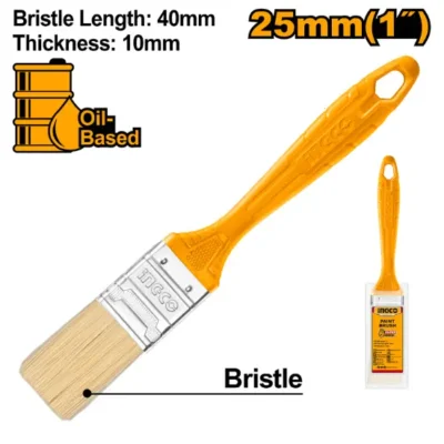 INGCO CHPTB78601 1'' For Oil-Based paint فرشاية دهان مسكة بلاستك Paint brush