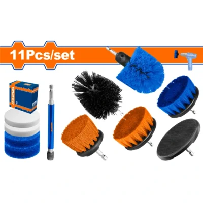 WADFOW WND5403 11 Pcs طقم فراشي تنظيف Cleaning Brush Set