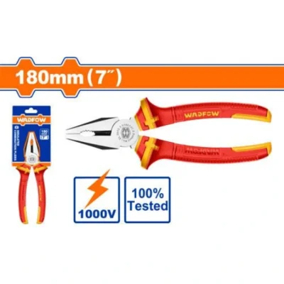 WADFOW WPL1937 7" 1000 V بانسة معزولة صناعية  Insulated combination pliers