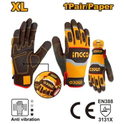 INGCO HGMG62-XL  كفوف ميكانيكي - XL Mechanic gloves